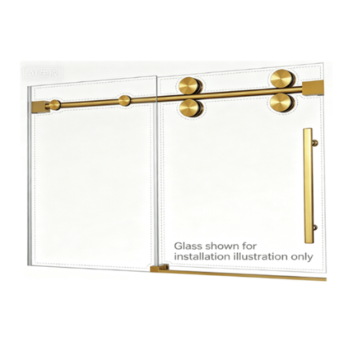 Sliding Shower Door Hardware Kits