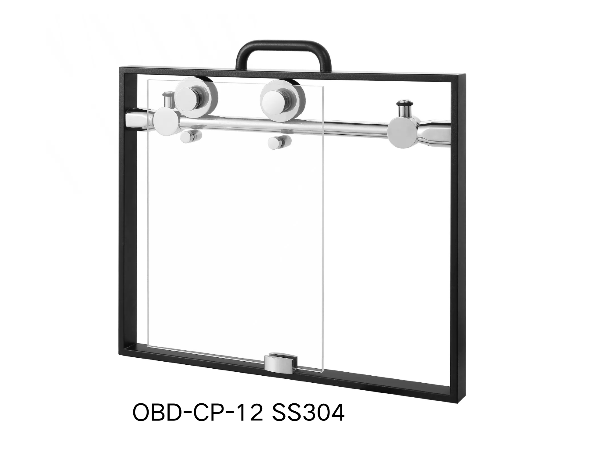 SS304 Frameless Sliding Shower Door Hardware Fittings