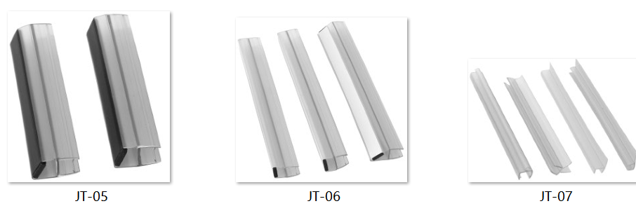 SS304 Frameless Sliding Shower Door Hardware Fittings