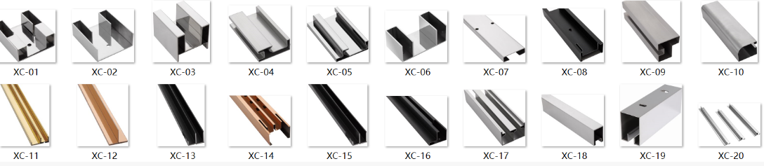 Framed Sliding Shower Door Hardware Fitting