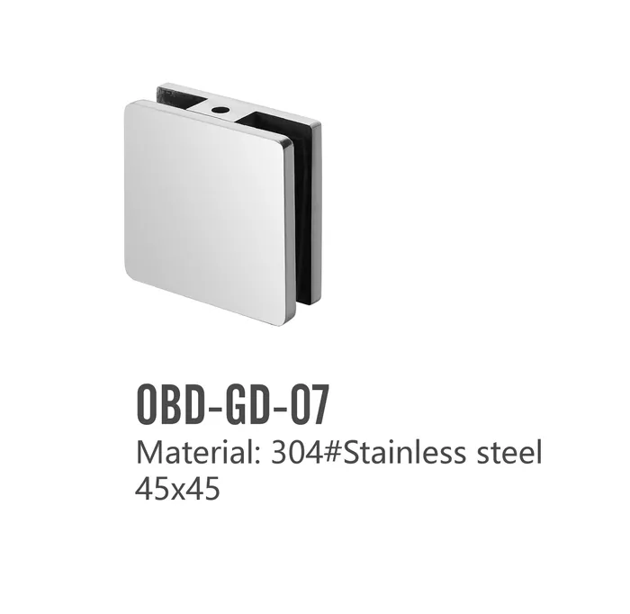 SS304 Shower door Clamps and Brackets