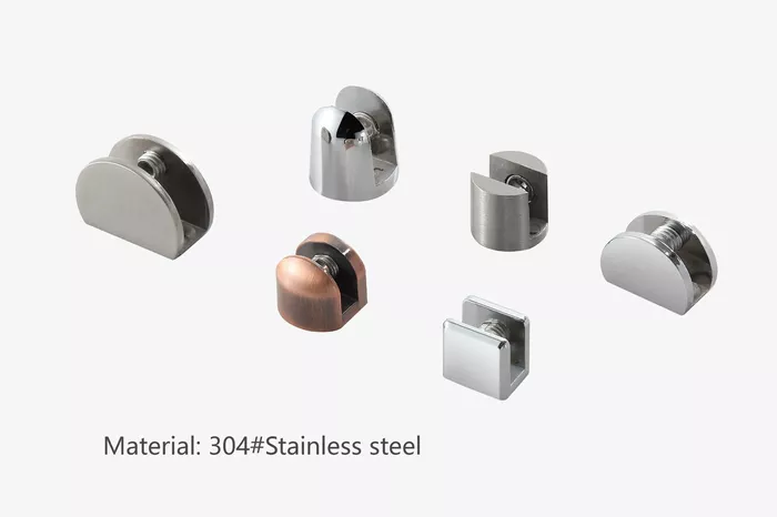 SS304 Shower door Clamps and Brackets
