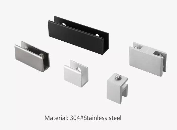 SS304 Shower door Clamps and Brackets