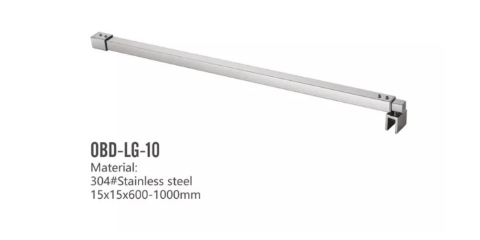 SS304 Glass Support Bars and Stabilizers 
