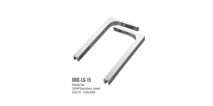SS304 Glass Support Bars and Stabilizers 