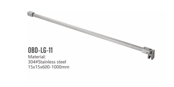 SS304 Glass Support Bars and Stabilizers 