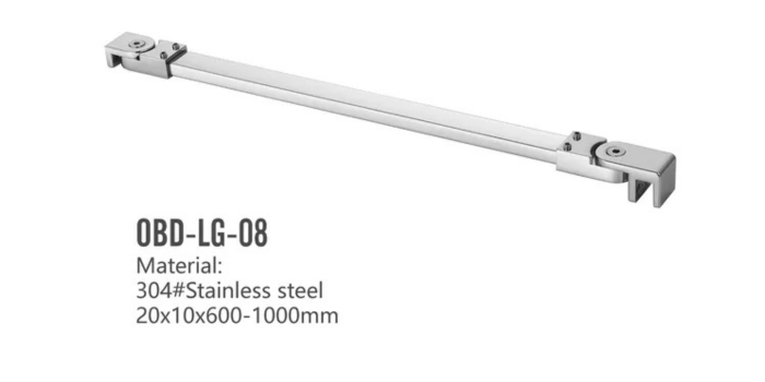 SS304 Glass Support Bars and Stabilizers 