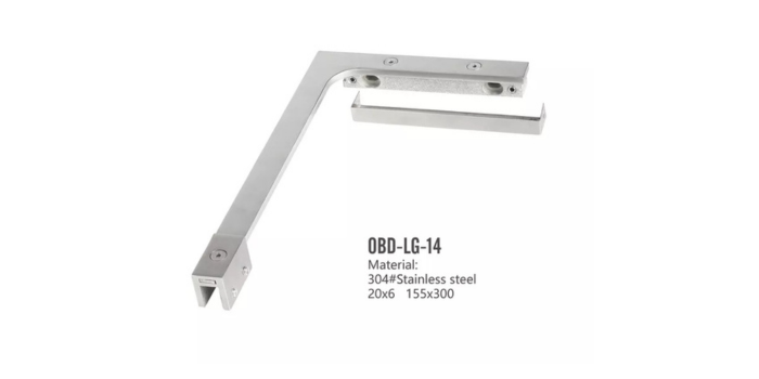 SS304 Glass Support Bars and Stabilizers 