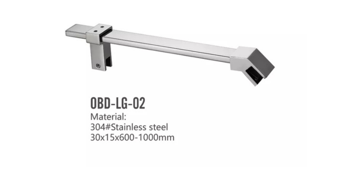 SS304 Glass Support Bars and Stabilizers 
