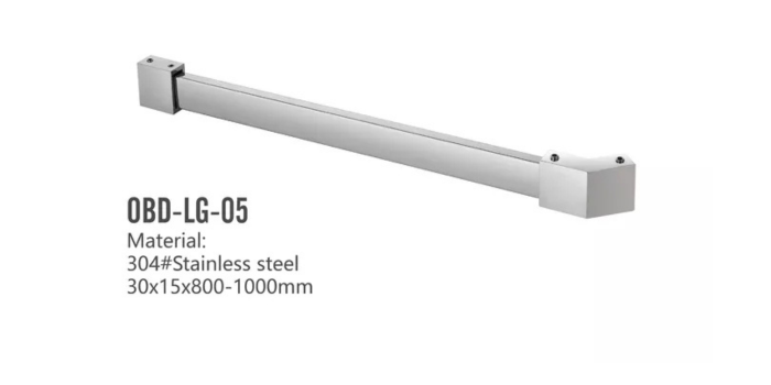 SS304 Glass Support Bars and Stabilizers 