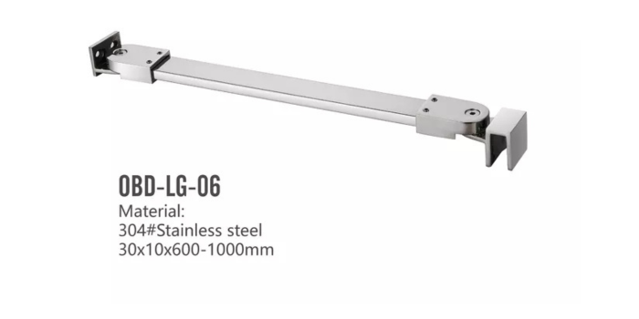 SS304 Glass Support Bars and Stabilizers 
