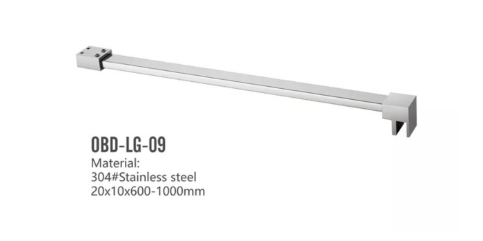 SS304 Glass Support Bars and Stabilizers 