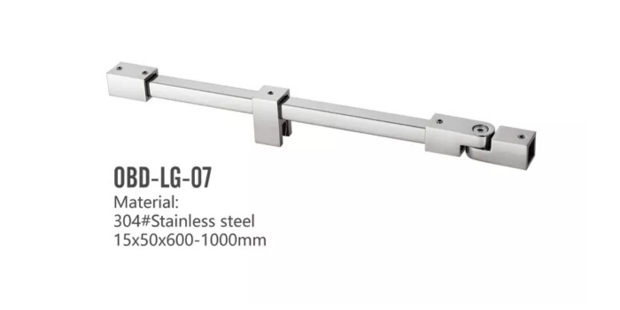 SS304 Glass Support Bars and Stabilizers 