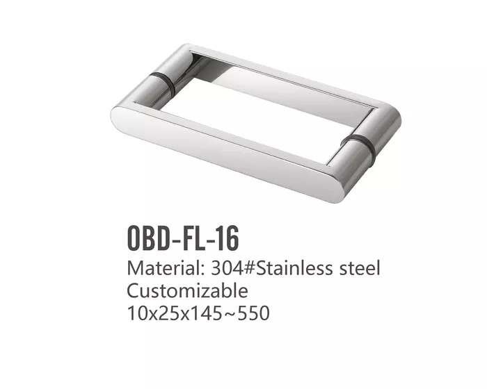 SS304 Square Shower Door Handles