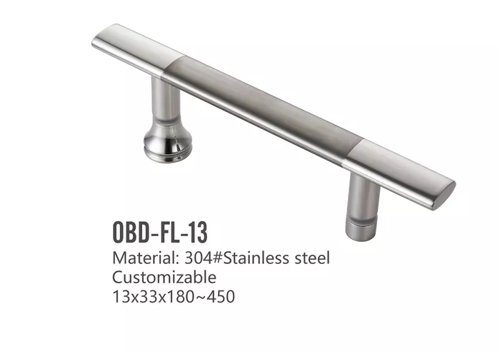 SS304 Square Shower Door Handles