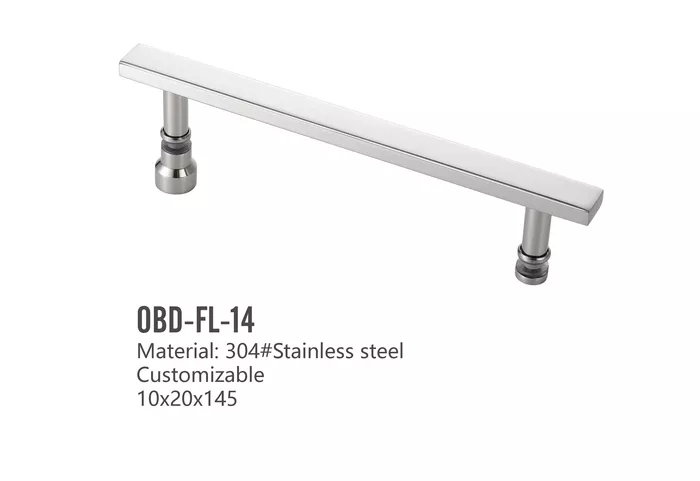 SS304 Square Shower Door Handles