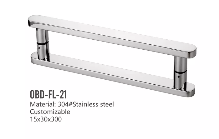 SS304 Square Shower Door Handles
