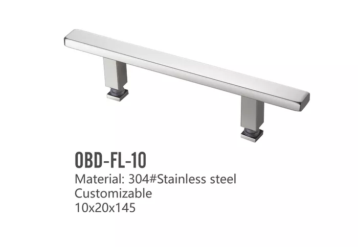 SS304 Square Shower Door Handles