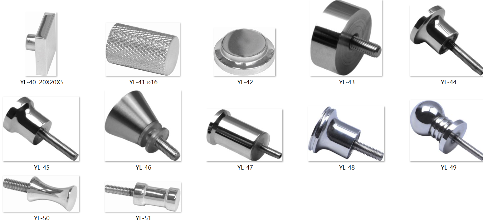 SS304 Shower Door Knobs