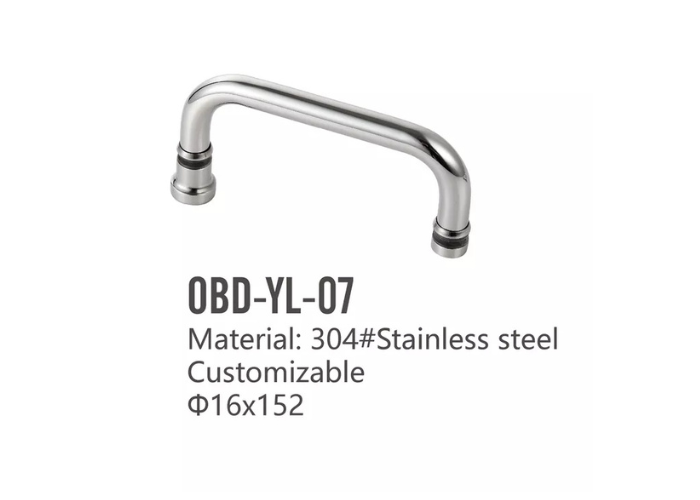 SS304 Circular Shower Door Handles