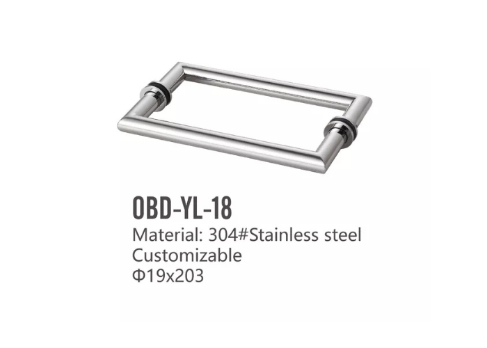 SS304 Circular Shower Door Handles