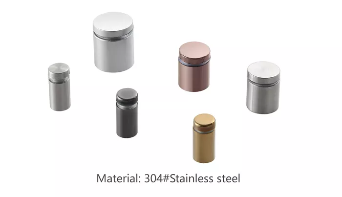 Advertising Stand Fittings And Sign Standoffs